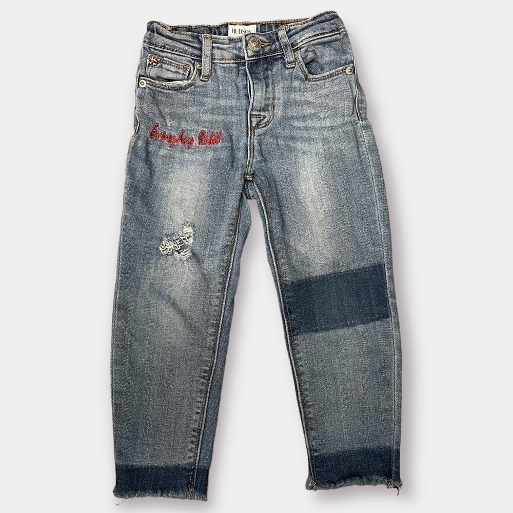 Hudson Everyday Rebel Toddler Jeans Size 3T